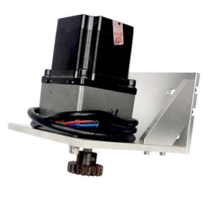 MOTOR DE PASOS 2 FASES 4 CABLES 56X56X56MM 1.8° 4A CON REDUCTOR 1:180 IMPRESORA UV A3