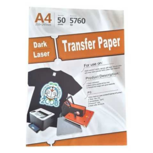 PAPEL TRANSFER LASER DARK PRENDAS OSCURAS A4