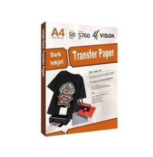 PAPEL TRANSFER PARA INKJET DARK PRENDAS OSCURAS A4