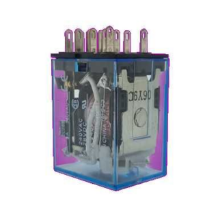 RELAY O RELE DE 12 PINES 24VDC 220VAC 5A PARA MAQUINA LASER VEVOR PLANO/ROTATIVO