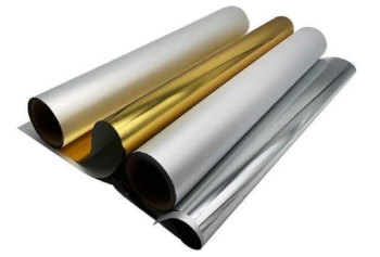 ROLLO FILM FOIL PLATEADO IMPRESION DTF DE 30CM X 100M