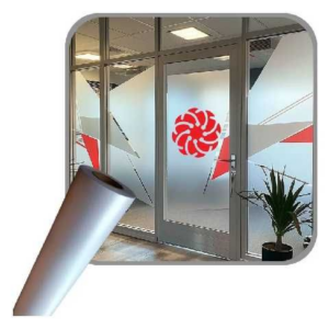 ROLLO VINIL IMPRIMIBLE ARENADO 80 MICRAS 120 GSM 127 CM X 50M