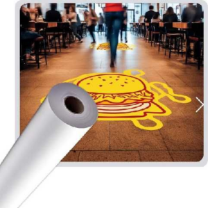 ROLLO VINIL IMPRIMIBLE PARA PISOS 127 CM 50M