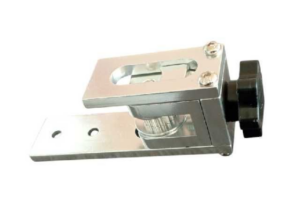 141_imagen_1.png BASE METALICA CON TEMPLADOR Y PIÑON CON RANURA DE 7MM PARA IMPRESORA UV DTF 30CM