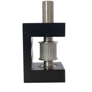 BASE METALICA PIÑON CON EJE MAQUINA LASER YUEMING