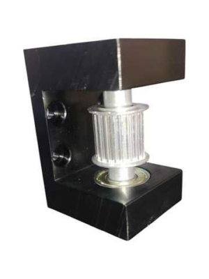 BASE METALICA PIÑON EJE X MAQUINA LASER YUEMING