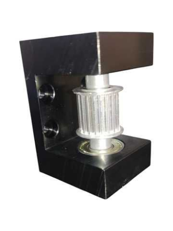 BASE METALICA PIÑON EJE X MAQUINA LASER YUEMING