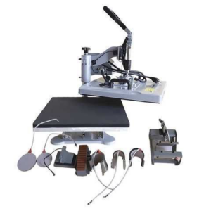 SUBLIMADORA IRON PRESS 9 EN 1 38X38CM GIRATORIA
