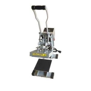 SUBLIMADORA IRON PRESS MANUAL DE ETIQUETAS DE 15X15CM