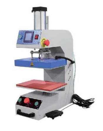 SUBLIMADORA IRON PRESS NEUMATICA DE MARQUILLAS UNA BANDEJA 15X15 CM