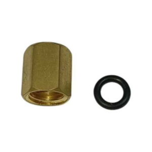 TUERCA Y EMPAQUE CONECTOR DE DAMPER MANGUERA 3X2MM