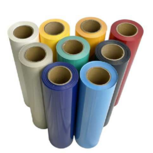 VINIL AUTOADHESIVO INSIGN METALICO CEPILLADO ROJO 60CM DE ANCHO