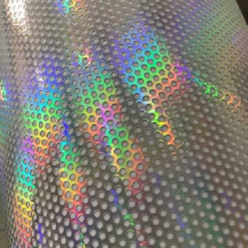 VINIL POR METROS MICROPERFORADO HOLOGRAFICO DE IMPRESION 127CM