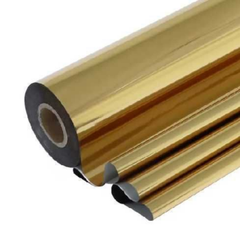 ROLL FILM FOIL DORADO IMPRESION UV DTF DE 30 CM X 100 M C/U 