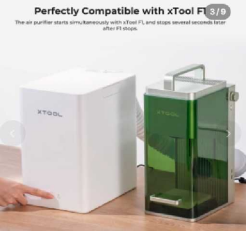 PURIFICADOR DE AIRE XTOOL DE ESCRITORIO COMP: M2, F2, F1, M1 ULTRA