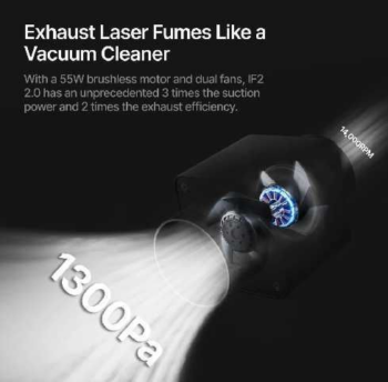 VENTILADOR EXTRACTOR XTOOL SAFETY PRO IF2.0