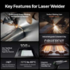 SOLDADORA LASER METALFAB XTOOL CNC 1200W