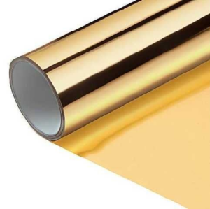 ROLLO VINIL AUTOADHESIVO INSIGN METALICO DORADO 122CM X 25M