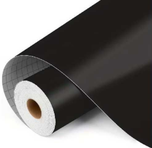 ROLLO VINIL AUTOADHESIVO INSIGN MATE NEGRO 122CM X 25M