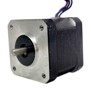 MOTOR DE PASOS 2 FASES 4 CABLES 42X42X47MM 1.2° 1.7A EJE DOBLE LADO