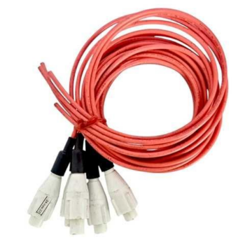 CABLES DE CONEXION DE TUBO A FUENTE DE PODER CON CONECTOR MACHO