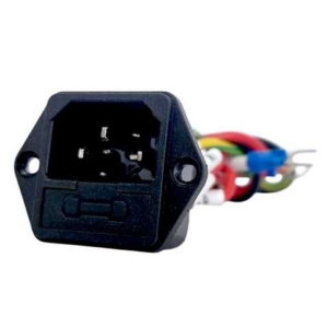 431_imagen_1.png CONECTOR HEMBRA CON FUSIBLERA 10 A 250 V IMPRESORA UV A3 DE 3 PINES