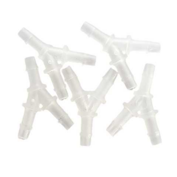 CONECTOR UNION EN Y PARA MANGUERA 3X2MM