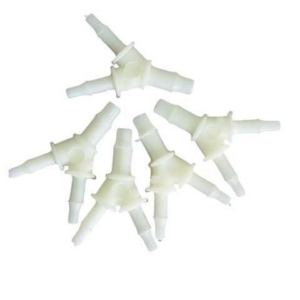 CONECTOR UNION EN Y PARA MANGUERA 4X3MM
