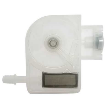 DAMPER CONECTOR RECTANGULAR ROSCA 3X2MM TINTA BLANCA APOLO DTF A3