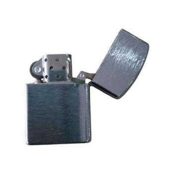 ENCENDEDOR METALICO CROMADO SUBLIMACIÓN TIPO ZIPPO 6X4CM