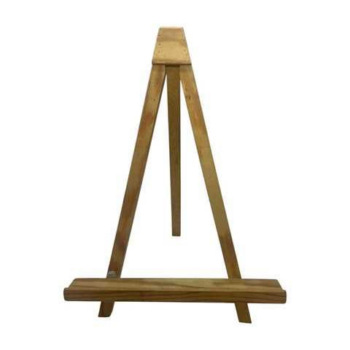 ESTANTE O CABALLETE DE MADERA 30X40 CM PARA EXHIBICIÓN DE PRODUCTOS