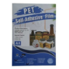 ADHESIVO PLATEADO MATE IMPERMEABLE PET INKJET A4