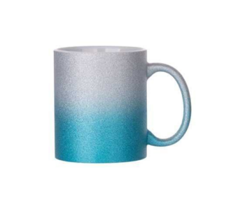 JARRO SUB 11OZ GLITTER DEGRADADO PLATEADO CELESTE