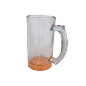 JARRO SUB VIDRIO CERVECERO CLARO 16OZ FONDO NARANJA