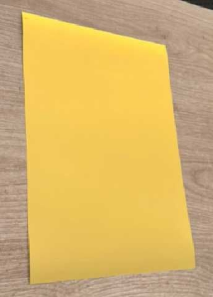 ADHESIVO DORADO BRILLOSO IMPERMEABLE PET INKJET A4