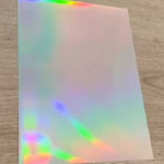 ADHESIVO HOLOGRAFICO IMPERMEABLE PET INKJET A4