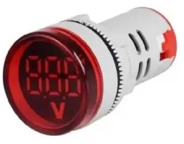 LUZ PILOTO CON VOLTIMETRO DIGITAL DE 22MM LASER ZYNER